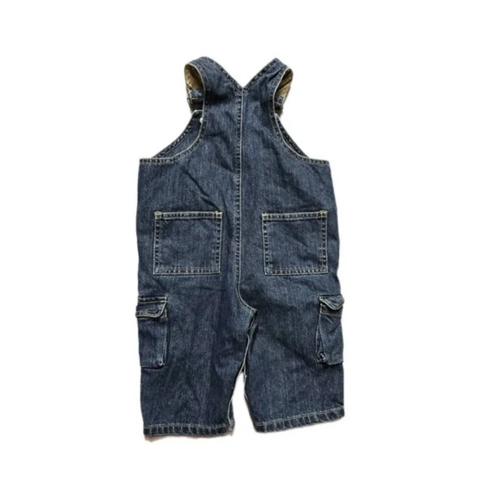 kitestrings boys Overalls‎ Gray Penguins  12 Months Lot Of 2